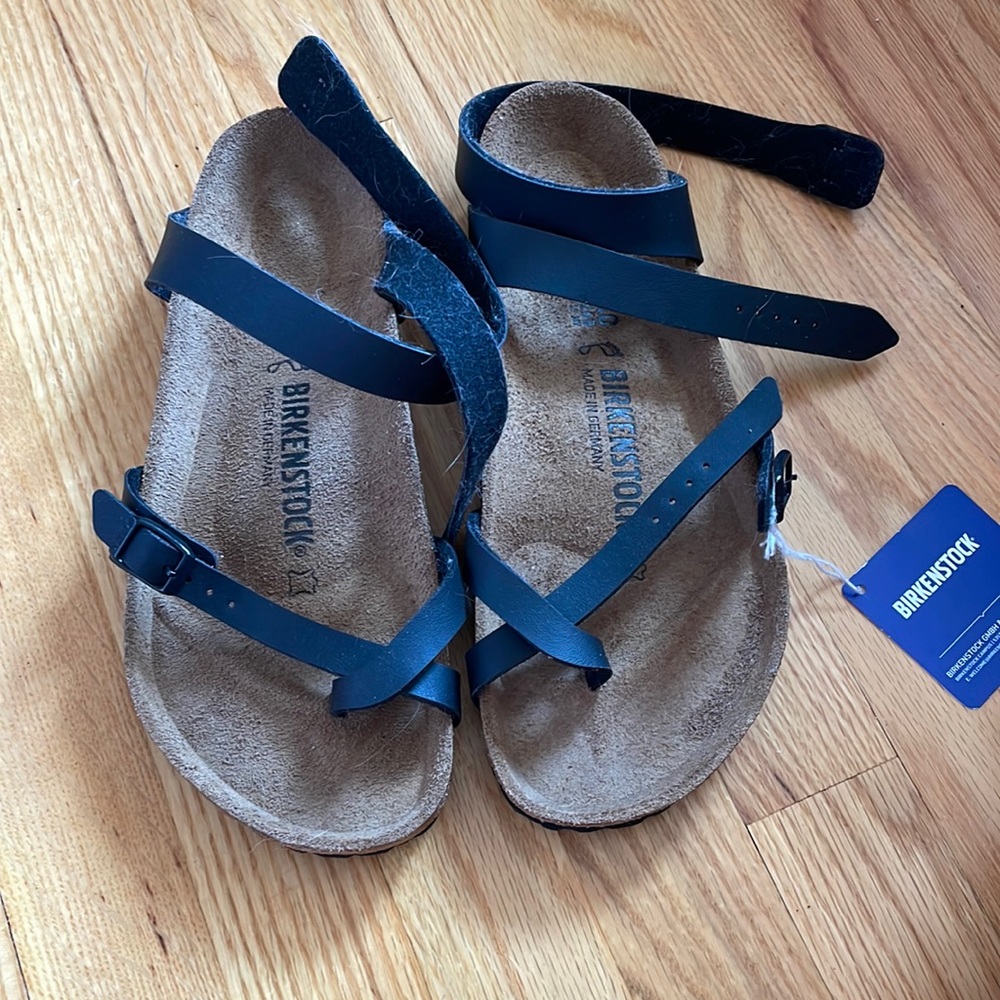 Ankle strap birks!